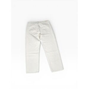 Edwin Hanna Jeans Size 33 White "Noise" Straight Leg 100% Cotton Denim NWT